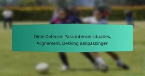 Dime Defense: Pass-intensie situaties, Alignement, Dekking aanpassingen